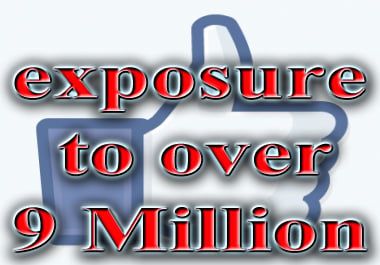 Promote your Link to ★9 Million★ Facebook Users w/ a Positive Review or Comment
