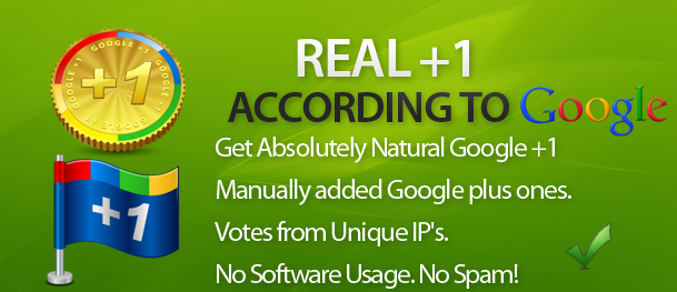 Instantly Deliver 100 Google +1 Within 15 Mins