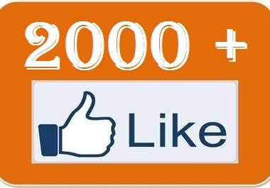 Add 2000 Facebook Likes or Fans to Your Fanpages, Website, Photo etc... Without Admin Access + Bonus Tweet Your Page to 110,000 Followers 