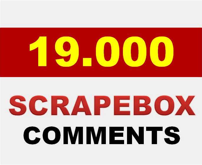 Give you 19000 ready comments for scrapebox