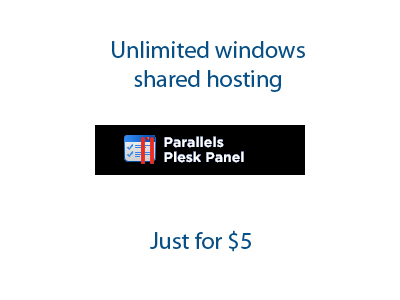offer you unlimited windows hosting package for