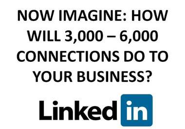 get you up to 6000 NEW LinkedIn connections from real LinkedIn members who can enhance your LinkedIn Network 