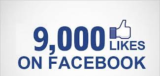 give you 9000+ FACEBOOK likes fans