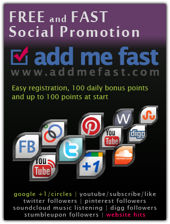 give you addmefast account with 4000+ Points for