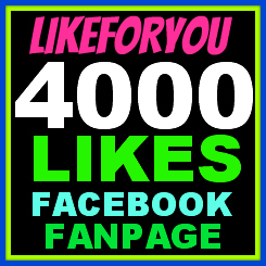 Give You 4000 + FACEBOOK Likes Guaranteed On Your Fans Page Without ID Password