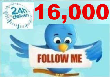 get you 16000+ real looking TWITTER followers follow in less then 8 hours with out the need of your pass word 