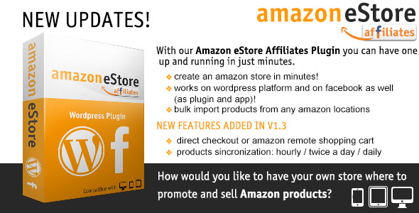 Provide You Amazon eStore Affiliates Wordpress Plugin - V1.3 - CodeCanyon