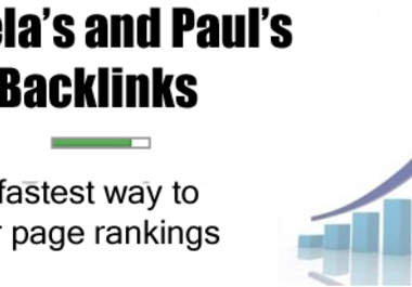 submit 500+ directories submission and create 50 Angela and Paul PR 3 to 6 seo quailty one way backlinks