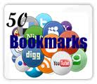 give you 50 social bookmark