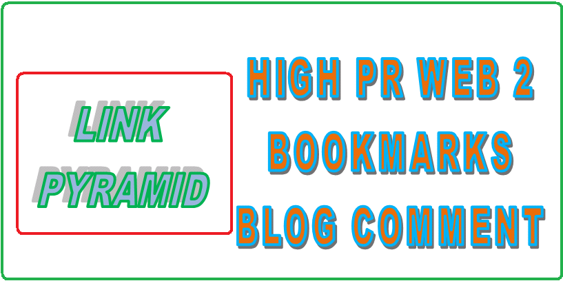 Create Ultimates Link Pyramid 1000 Bookmarks 50000 Blog Comments + 50 High PR Web.2 