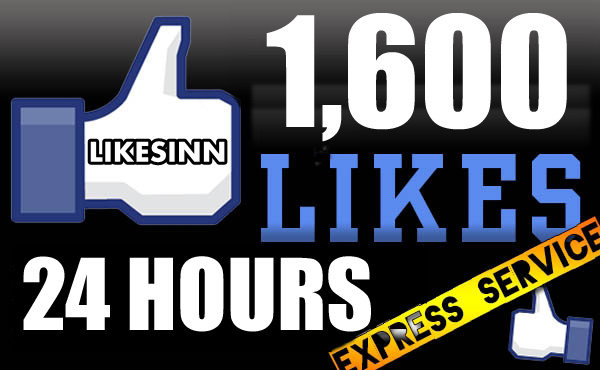  give 1600 facebook/likes with in 24 hours 