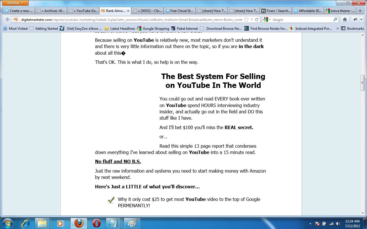 give you YOUTUBE GOOGLE Hack to get #1 on Google in 3 Days