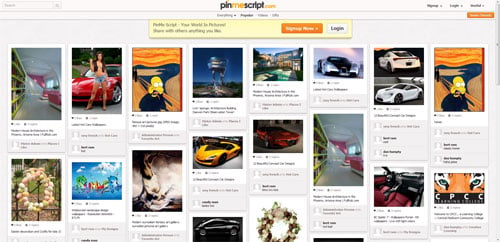 sell you pinterest clone Pinmescript license