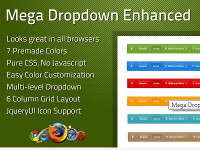 offer Mega Dropdown Menu Enhanced
