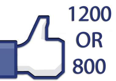 give u 4200 guaranteed facebook likes to your web page or fan page