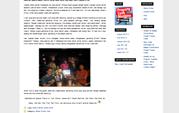embedding images with alt tag to every post on your blog