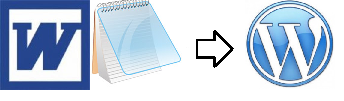 move and schedule article from word/notepad to your WordPress blog