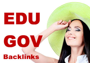 create 20 High PR7 to PR9 Edu and Gov Backlinks