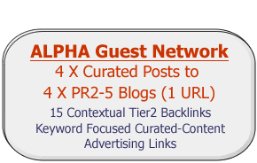 help you create 4 Guest Blog Posts with Google Favorite Curation Curated Content to our Guest Post Network ALPHA from PR2 to PR5