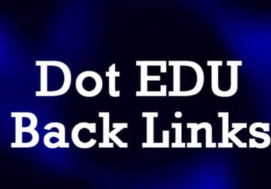 200+ EDU backlinks to your site, from edu blogs as edu blog comments within 24 Hours