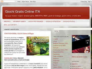 Giochi Gratis Online ITA