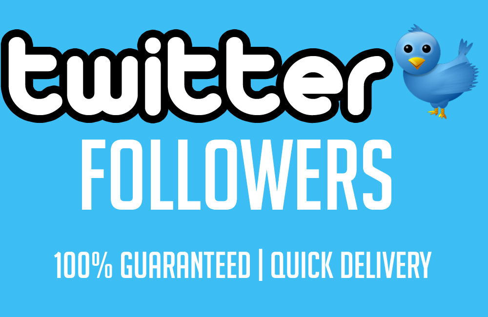 Give You 35000 Twitter Followers on Your Profile in 24Hr