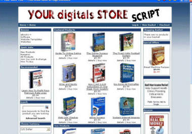 give You a Turnkey Mega Ebook Store with MRR pre installed with 200 bestselling digital products to get you started