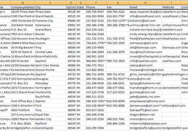 give you 6,700,000 Business email List