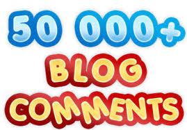 make 50,000 blog comment SEO backlinks just