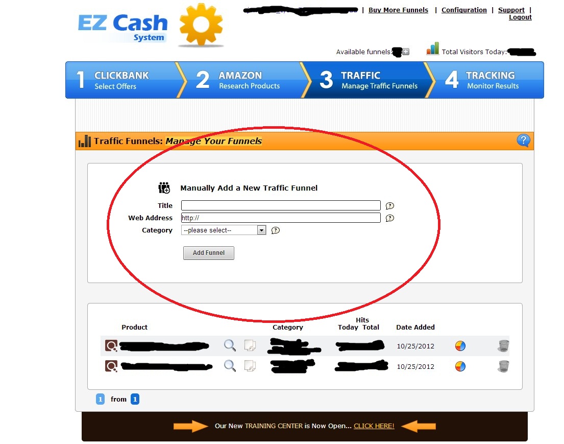 insert your Link on EZY Cash System for 24 hours