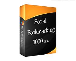 submit your site on 1000+ social bookmarking sites With Live Links
