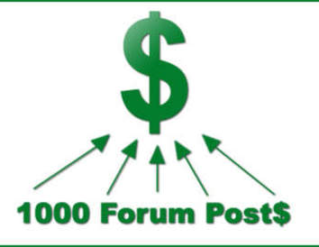 create 1000 Forum Post backliks