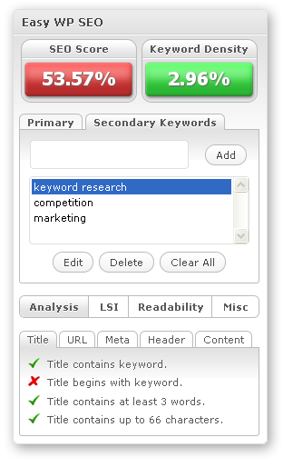 Install Powerfull Wordpress Plugin Easy WP Seo to Your 3 Blog