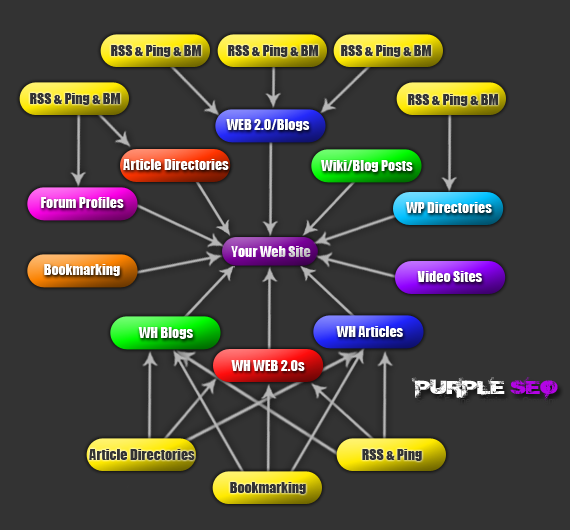 professionally promote your website with perfect link building system (8000+)  