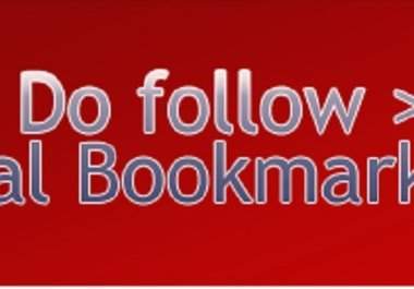 submit your site to 100 Dofollow Social Bookmarking Sites, All Sites Are 100 Percent DOFOLLOW, Fast Indexable, All Sites from Unique IPs