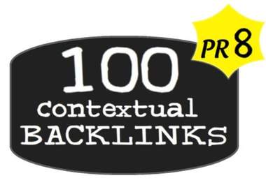 make 100 PR1 to PR8 Contextual Backlinks + 10000 Blog Comments + Report 