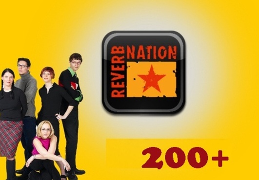 [lv1] provide you 200+ Reverbnation Fans up hight ranking on Reverbnation @!@#