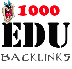 create 1000 EDU BACKLINKS to Get TOP Position in Google