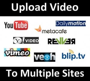 submit your video to 30 top ranked video sites such as YouTube,Yahoo Video, Google Video, MySpace, Photo Bucket, Crackle, Veoh