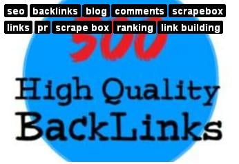 make 500 high quality backlinks