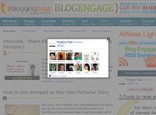 Blogging Cage