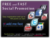 increase 1000 points in your Addmefast account