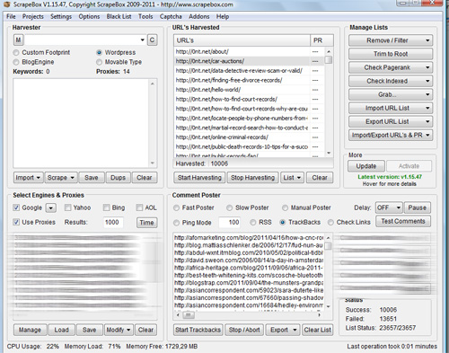 give you FOUR fast proxies from our servers for