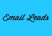 I will Give you Fresh 1,432,405 Facebook Email Addresses Leads [Instant Download]. Clean Email List