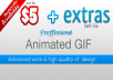 I will create to you a proffessional Gif animation