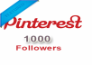 will give you the method to get 1000+ Pinterest Followers / Likes or Repins