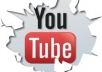send 1000 Real youtube views+50 Likes+50 Subs+50 Fav+3 Comment to youtube video