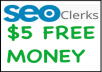 Gain More Affiliates with your OWN SEOClerks *Free Money* Landing Page