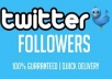 i will give you 3500 [100%Real]  twitter follows to your twitter account with in 24 hours