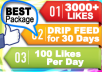add 3000+ PERMANENT Facebook Likes To Your Fanpage, Drip Feed for 30 days